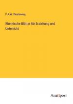 Rheinische Blätter für Erziehung und Unterricht