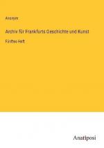 Archiv für Frankfurts Geschichte und Kunst