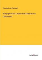 Biographisches Lexikon des Kaiserthums Oesterreich