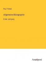 Allgemeine Bibiographie