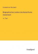 Biographisches Lexikon des Kaiserthums Oesterreich