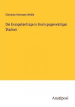 Die Evangelienfrage in ihrem gegenwärtigen Stadium