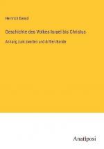 Geschichte des Volkes Israel bis Christus