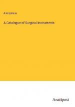 A Catalogue of Surgical Instruments
