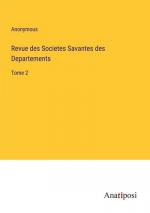 Revue des Societes Savantes des Departements