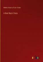 A Bad Boy's Diary