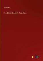 The Bible-Reader's Assistant