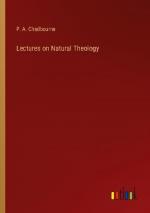 Lectures on Natural Theology