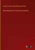 International Law: Private and Criminal