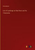 List of Landings on Red River and Its Tributaries