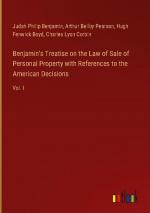 Benjamin's Treatise on the Law of Sale of Personal Property with References to the American Decisions