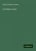 Die Pilatus-Acten