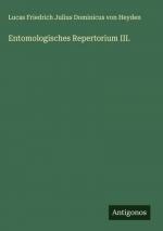 Entomologisches Repertorium III.