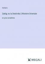 Zadig, ou la Destinée; L'Histoire Orientale