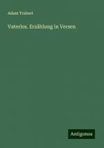 Vaterlos. Erzählung in Versen