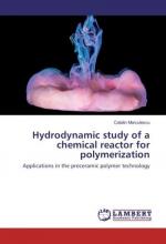 Hydrodynamic study of a chemical reactor for polymerization