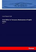 From Milton to Tennyson; Masterpieces of English Poetry