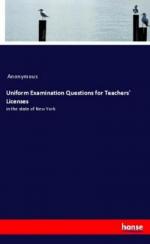 Uniform Examination Questions for Teachers' Licenses