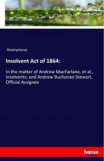 Insolvent Act of 1864