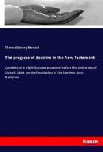 The progress of doctrine in the New Testament