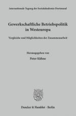 Peter Kühne: Gewerkschaftliche Betriebsp