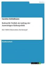 Kulturelle Vielfalt als Auftrag der Auswärtigen Kulturpolitik