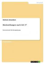 Rückstellungen nach IAS 37