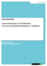 Lars Petersohn: Datenerfassung von Neuku