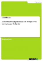 Industrialisierungsansätze am Beispiel von Vietnam und Malaysia