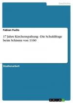 17 Jahre Kirchenspaltung - Die Schuldfrage beim Schisma von 1160