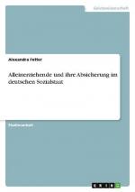 Alleinerziehende und ihre Absicherung im deutschen Sozialstaat