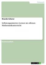 Selbstorganisiertes Lernen im offenen Mathematikunterricht