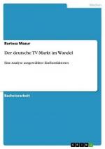 Der deutsche TV-Markt im Wandel