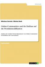 Online-Communities und ihr Einfluss auf die Produktmodifikation