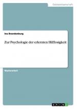 Zur Psychologie der erlernten Hilflosigkeit