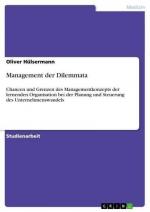 Management der Dilemmata