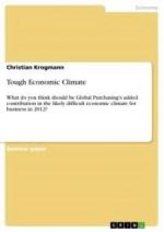 Tough Economic Climate