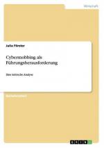 Cybermobbing als Führungsherausforderung