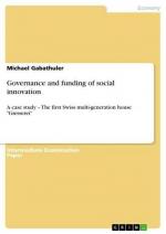 Governance and funding of social innovation