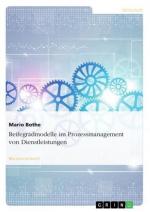 Reifegradmodelle im Prozessmanagement von Dienstleistungen