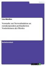 Vorstudie zur Nervenfunktion an extrakorporalen perfundierten Vorderbeinen des Pferdes