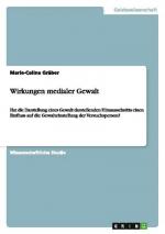 Wirkungen medialer Gewalt