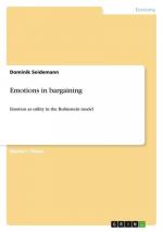 Dominik Seidemann: Emotions in bargainin