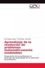 Aprendizaje de la resolución de problemas matemáticamente modelables