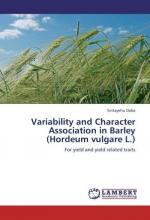 Variability and Character Association in Barley  (Hordeum vulgare L.)