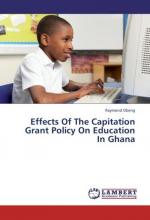 Effects Of The Capitation Grant Policy On Education In Ghana