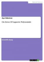 On Zeros Of Laguerre Polynomials