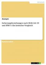 Sicherungsbeziehungen nach HGB, IAS 39 und IFRS 9. Ein kritischer Vergleich