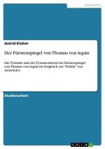 Astrid Klahm: Der Fürstenspiegel von Tho