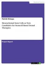 Mesenchymal Stem Cells as New Candidates for Stemcell Based Dental Therapies